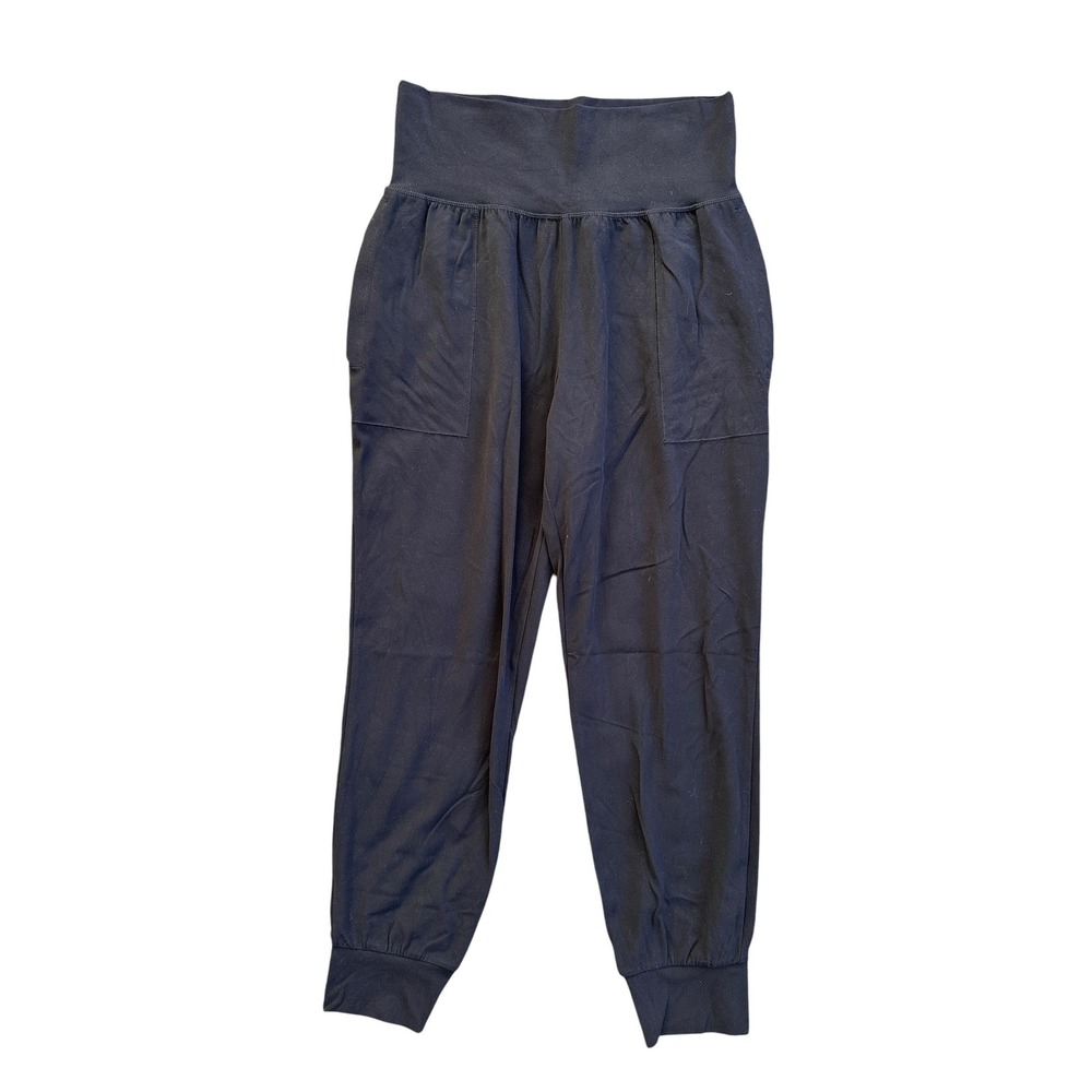 Athleta Salutation Jogger in Powervita Women Size S Black Excellent High Rise